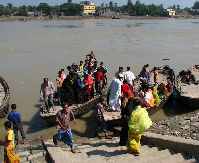 17 Bhairab rivier bij Khulna