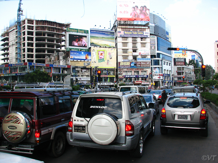 84 de dure wijk Gulshan in Dhaka