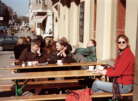 Berlijn terras Ingrid