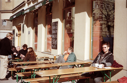 Berlijn terras Vincent