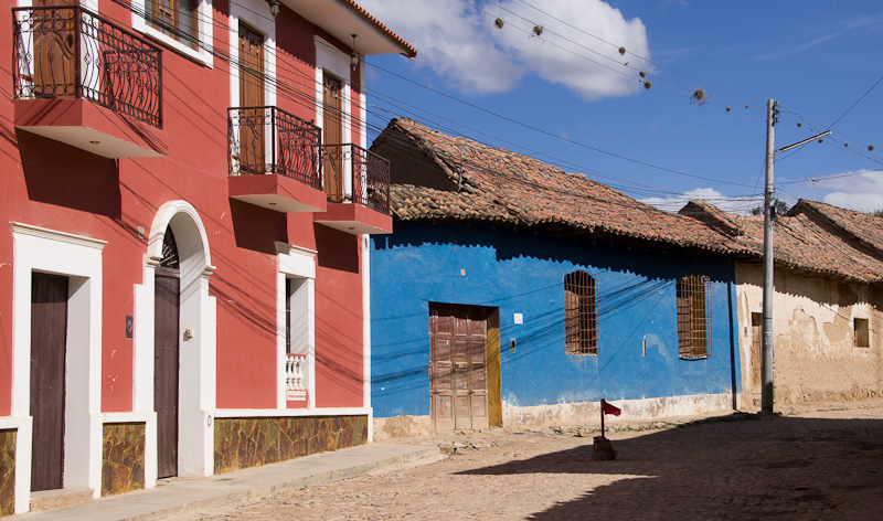 het pittoreske dorp Tarata, 30 km buiten Cochabamba