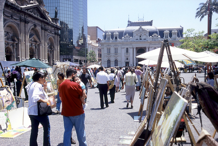 02 Santiago, Plaza de Armas