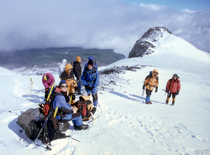 38 poging om de 2847 m hoge Villarrica te beklimmen...
