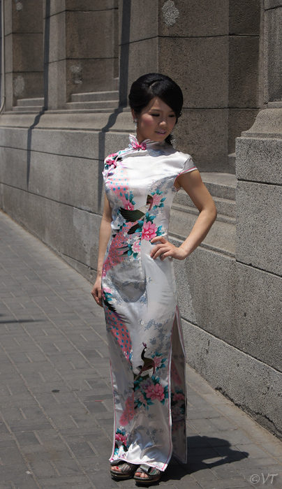 Chinese dame in Shanghai
