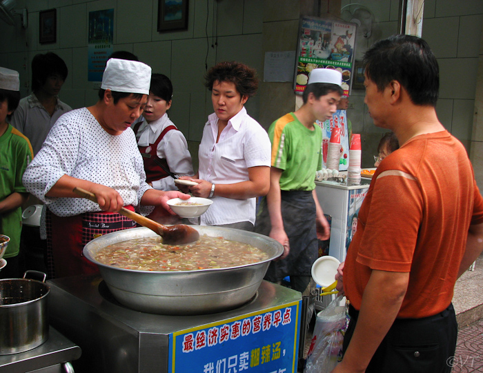 De moslimwijk in Xian
