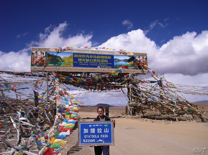 In 2005 was dit nog de hoogte van deze pas