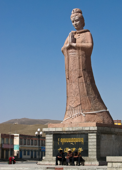 Onderweg naar het Qinghai Lake
