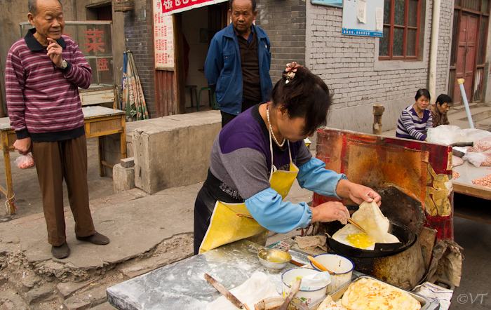 Pannenkoekenbakster in Luoyang