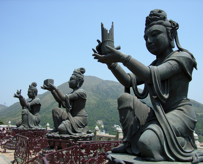 Tempel bij Hong Kong