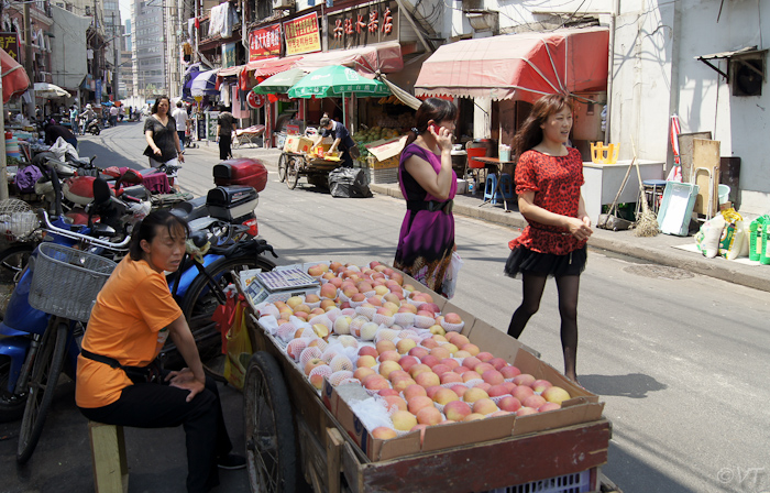 Volksbuurt in Shanghai