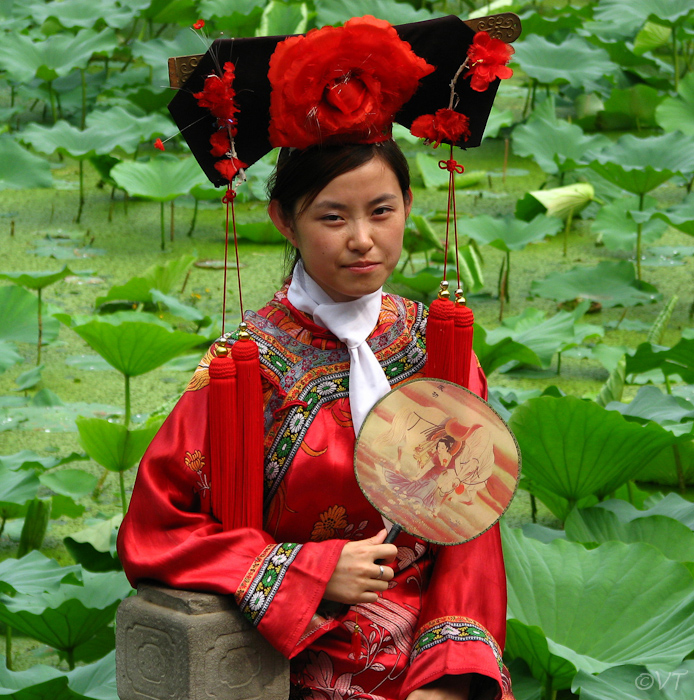 03a Chinese schone in het Zomerpaleis bij Beijing