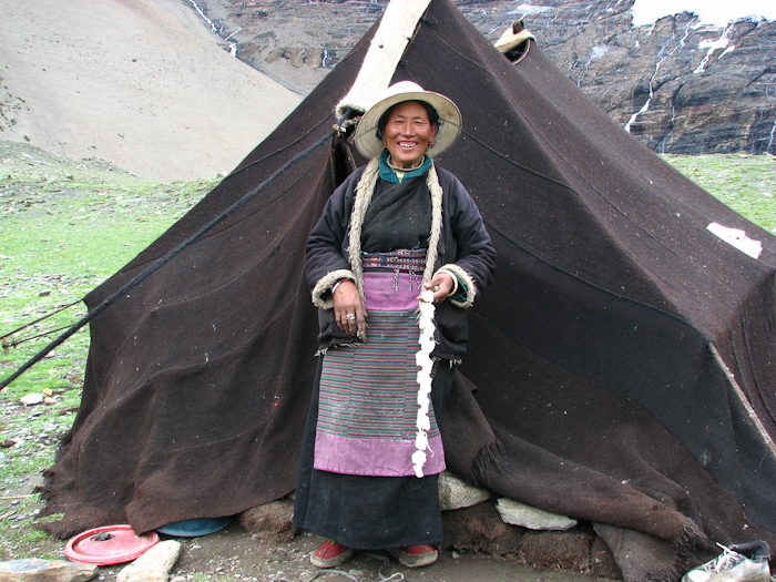 36a nomadenvrouw op de Karo-La