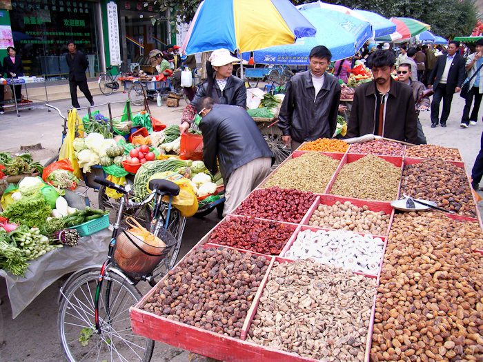 41 Shigatse markt