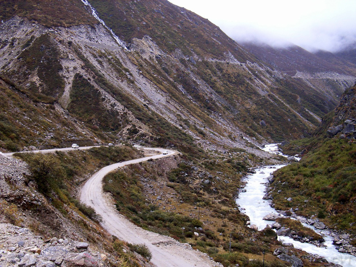 58 op weg naar  Nepal