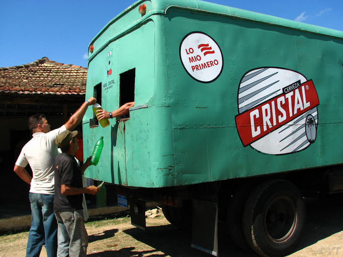 49 de bierwagen in Iznaga