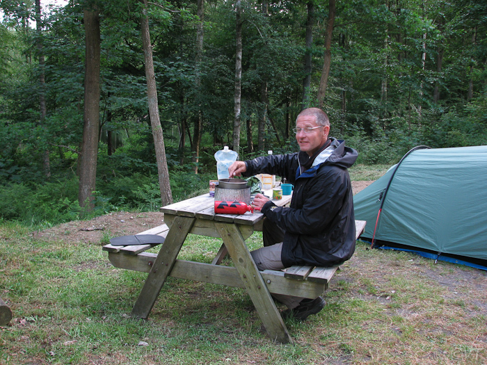23 boscamping bij Silkeborg
