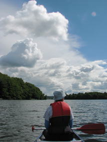 kanoen bij Silkeborg