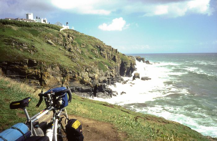 kust + fiets zuidpunt Lizard point