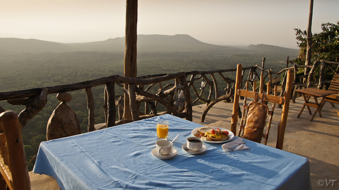 138 Ontbijtje bij het Paradise lodge in Arba Minch