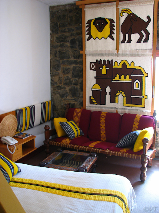 030 Sfeervolle hotelkamer in Gondar