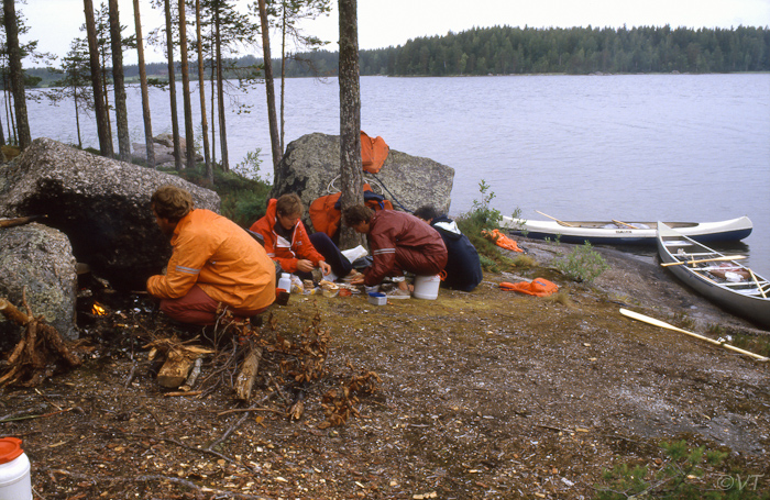 20 Ontbijt op het winderige eiland
