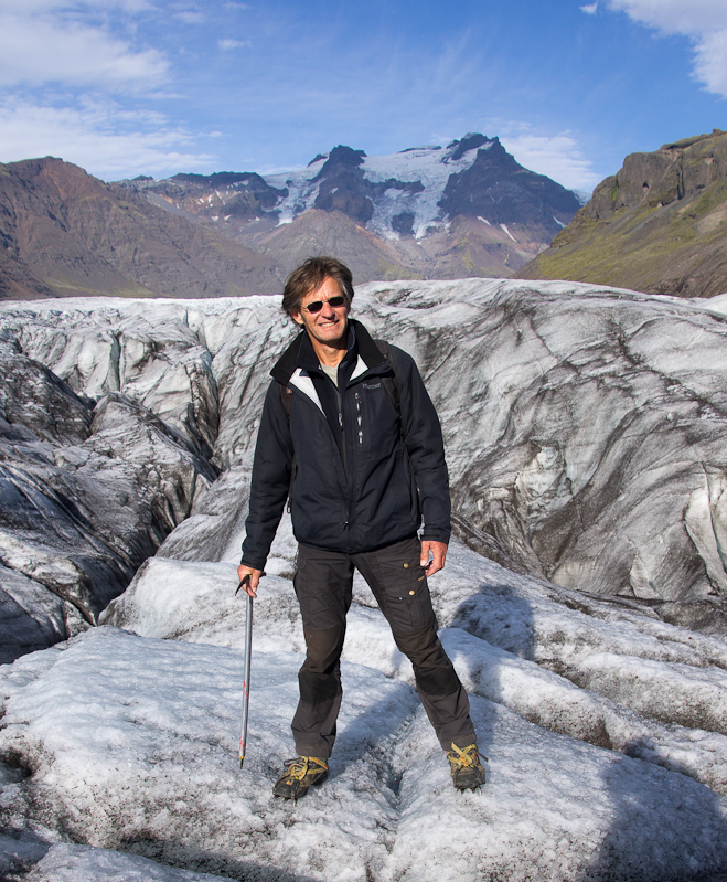 gletsjertocht op de Svínafellsjökull, de Zwijnenberggletsjer