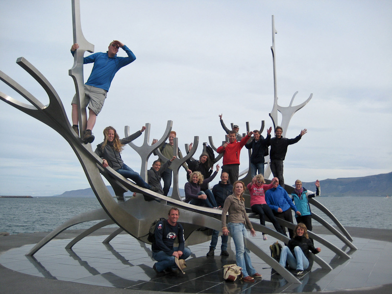 het 'Sun Craft' in Reykjavík