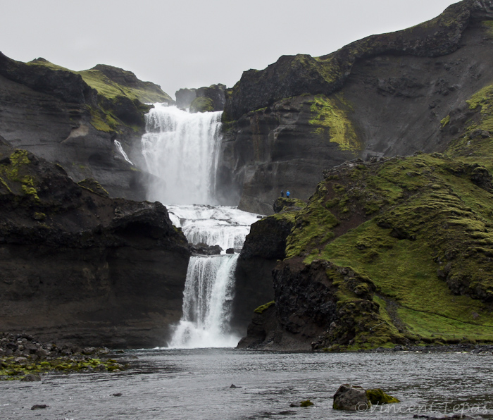 14a De Ófærufoss in de Eldgjá kloof