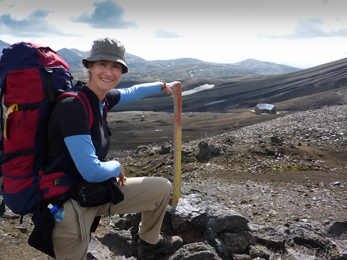 29 De Höskuldsskáli-hut op 1036 meter