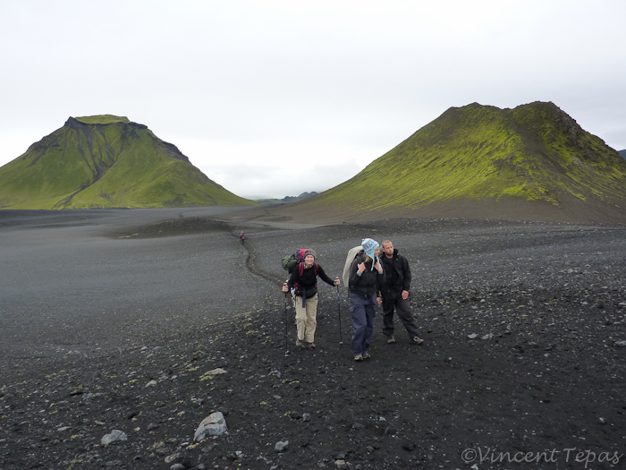 39 Met een Deens stel liepen we een dag samen