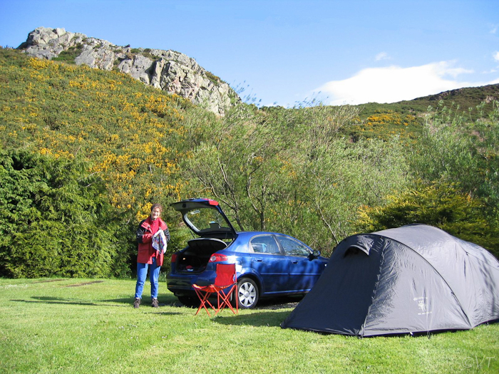 01 Wicklow Mt, camping in Enniskerry