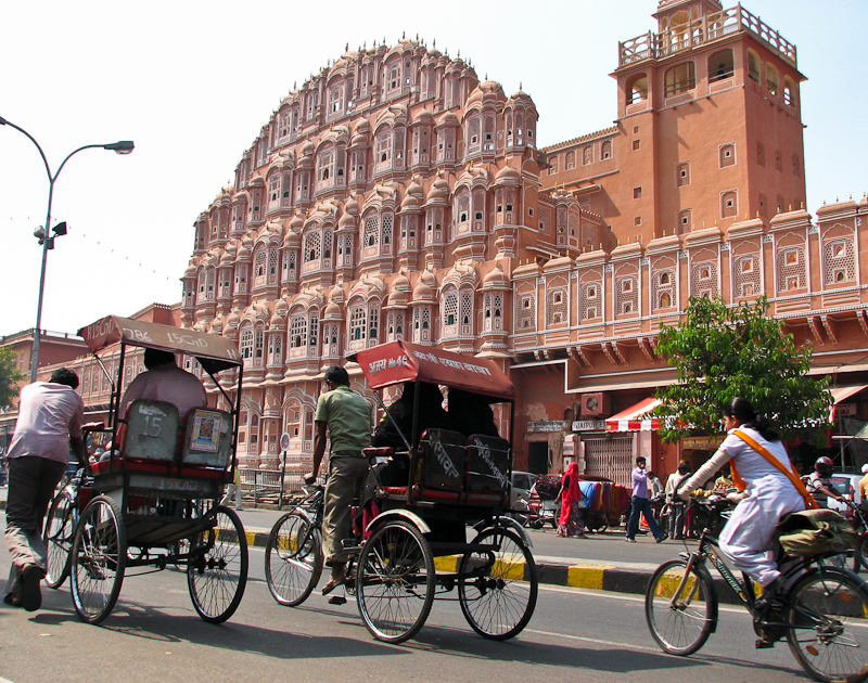het Paleis der Winden in Jaipur