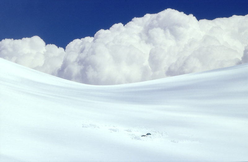 Monte Rosa, kamperen in de sneeuw