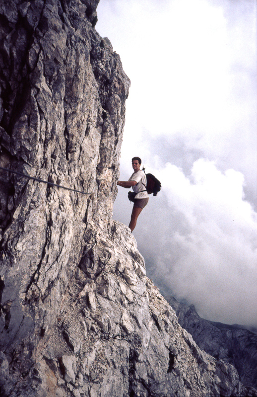 Slovenie steile via ferrata
