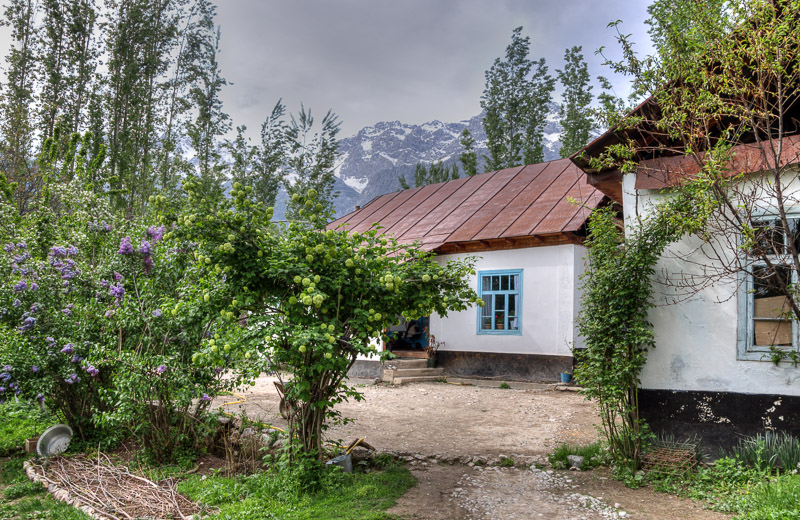 homestay No 8 in Arslanbob, gelegen op 1750 meter hoogte