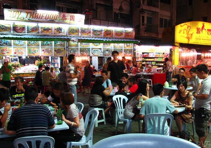 15  avondmarkt bij Bukit Bintang