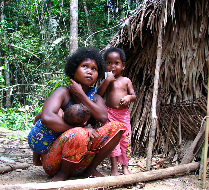 26  zeer primitief levende Orang Asli-stam