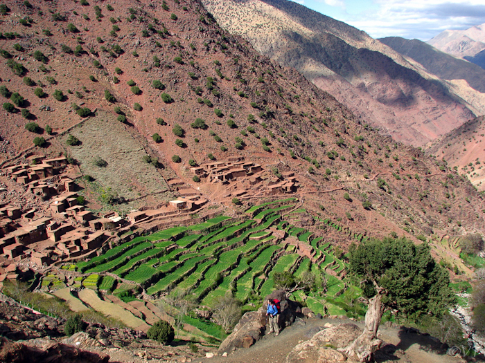 029 Het elektriciteitsloze dorp Labassene op 2350 meter hoogte