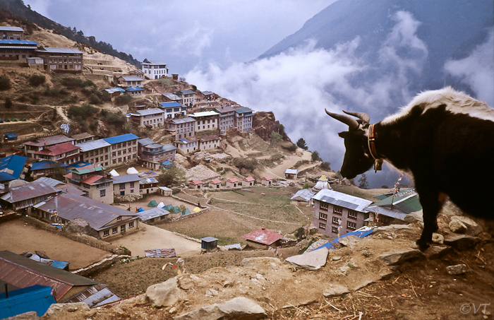 50a  Namche Bazar op 3440 m hoogte