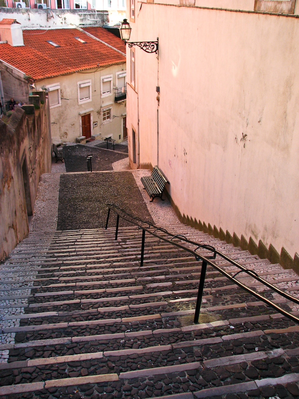 en overal trappen