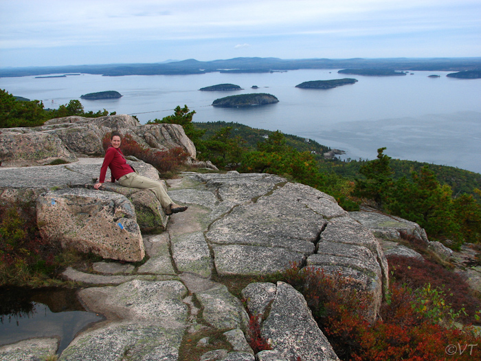 35  uitzicht over Bar Harbor