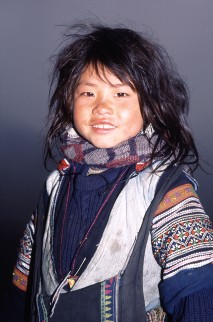 Mhong meisje in Sapa