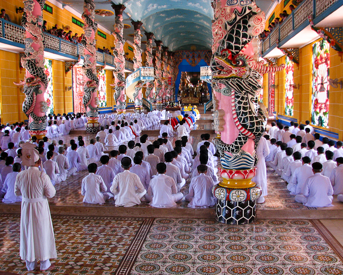 07a  Cao Dai tempel