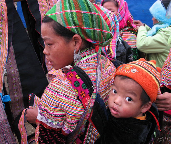 36  markt in Bac Ha